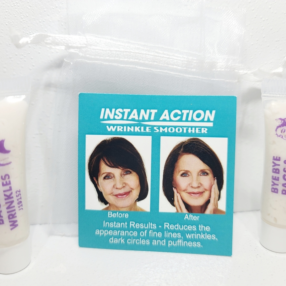 Instant wrinkle smoother